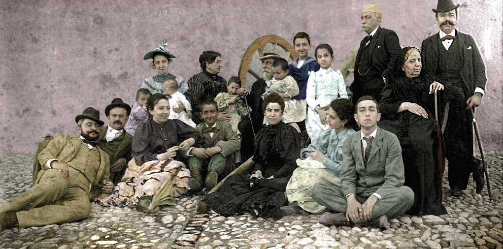 Gruppo Fatta-Morello, autunno 1894. cortesia di G.Fallica