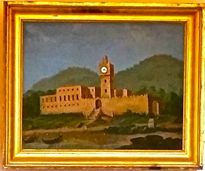 il Castello di Villagonia - dipinto proprietà Carducci Artenisio